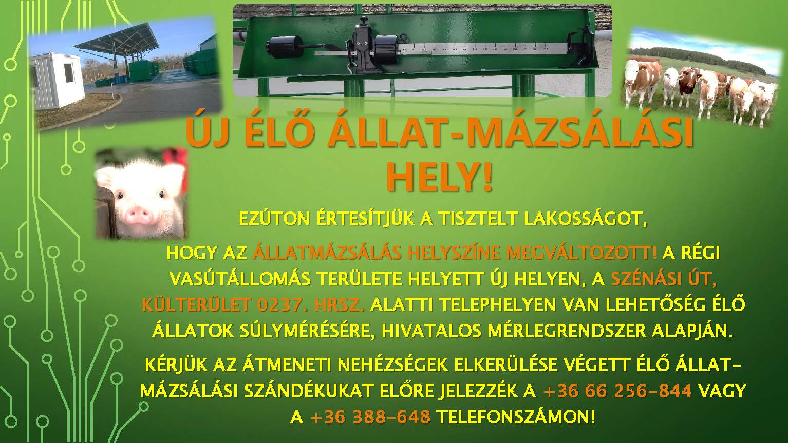 ÚJ Mázsálási hely